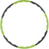 Ergonomic Hula Hoop 8 Section Detachable Design with Wave-Shaped Fitness Exercise Hula Hoop - green/black