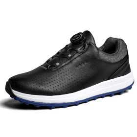 Waterproof Golf Shoes for Men Big Size 46 47 Golf Sneakers Outdoor Comfortable Golfers Shoes Light Weight Walking Sneakers - Hei - 41