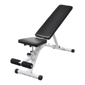 vidaXL Fitness Workout Utility Bench - Black