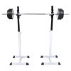 Squat Barbell Rack Set - Black