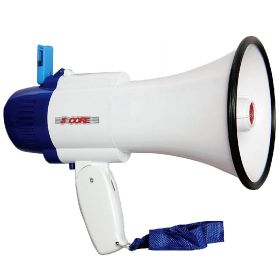 5 Core Megaphone Bullhorn Cheer Horn Mic Recording Siren Blow Horn Hand Held Mega Phone Loudhailer 8R - 8R