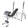 vidaXL Multi-exercise Workout Bench - Black