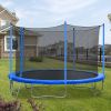 12FT TRAMPOLINE (STEEL TUBE; LADDER) - as Pic