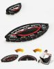 Foldable Trampoline Fitness Trampoline Portable Rebounding Trampoline Indoor/ Outdoor Trampoline - Black