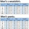 Mens 2 Piece Tracksuit Running Jogging Hoodie Pants Sets Loose Hooded Plus Velvet and Thick Sport Suit - L - Red