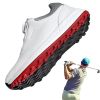 Waterproof Golf Shoes for Men Big Size 46 47 Golf Sneakers Outdoor Comfortable Golfers Shoes Light Weight Walking Sneakers - Hei - 41