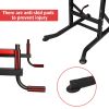 Power Tower Multi-Functional Pull Up Bar Dip Station Push Up Workout Exercise Equipment Height Adjustable Heavy Duty Strength Training Stand - as pic