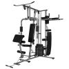 vidaXL Multi-functional Home Gym 143.3lb - Black