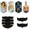 Free shipping ABS Stimulator Abdominal Muscle Training Toning Belt EMS trainer Fitness Belt - Dry cell version