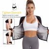 Fitness Tummy Slimming Sheath Body Shaper Corset Tops Weight Loss Running Shapewear - Silver - L/XL