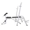 vidaXL Multi-exercise Workout Bench - Black