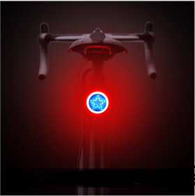 Bicycle taillight usb (Option: Vibrato)