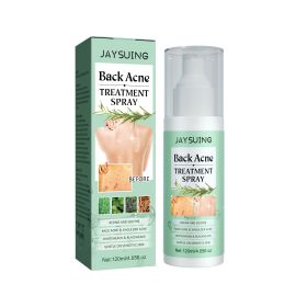 Jaysuing Back Acne Repair Spray, Repair Body Acne Fade Acne Mark Skin Care Spray (Option: 120ml 1pc)