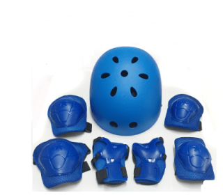 Bicycle Helmet Cover (Option: S-Matte Blue)