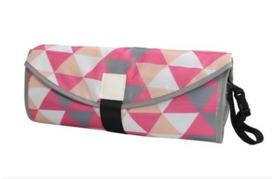 Convenient baby changing pad (Option: Red triangle)