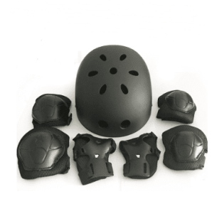 Bicycle Helmet Cover (Option: L-Matte Black)