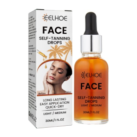 EELHOE Facial Tanning Essence For Achieving A Natural And Stylish Wheat Color Or Bronzed Skin Tone, Providing Hydration And Enhancing The Beauty Of Th (Option: 1pcs)