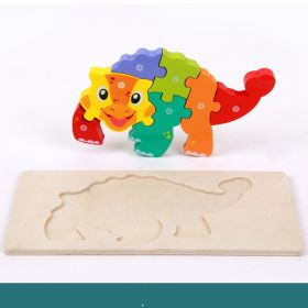 Children's Educational Toys Wooden Three-dimensional Montessori (Option: Jialong)